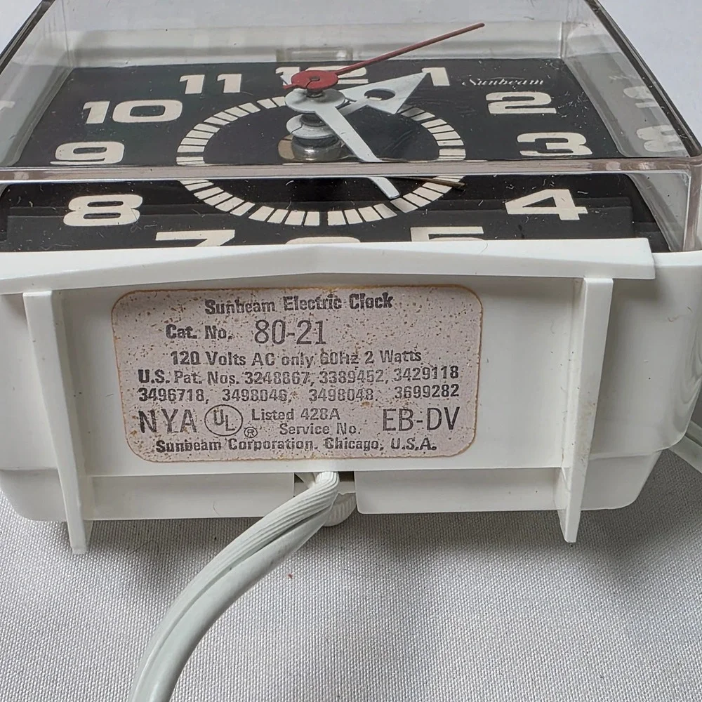 Sunbeam electric alarm